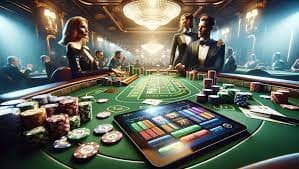 Antarmuka baccarat di aplikasi maimun88 Android dan browser iOS dengan tampilan responsif penuh